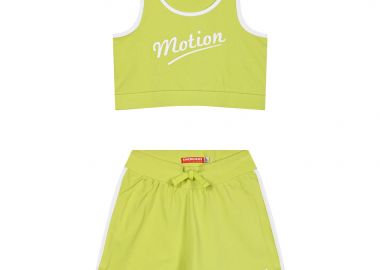 Παιδικό αθλητικό σετ 2 τεμάχια με τύπωμα για κορίτσι | ΛΑΧΑΝΙ - Energiers - 